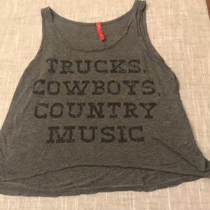 Loose Flowing Tank Top Medium